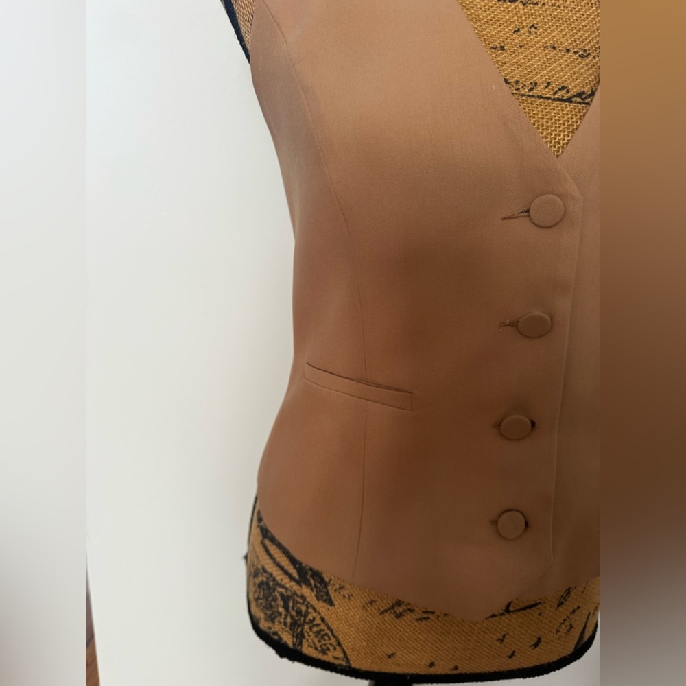 Zara Tan Vest - Picture 3 of 5